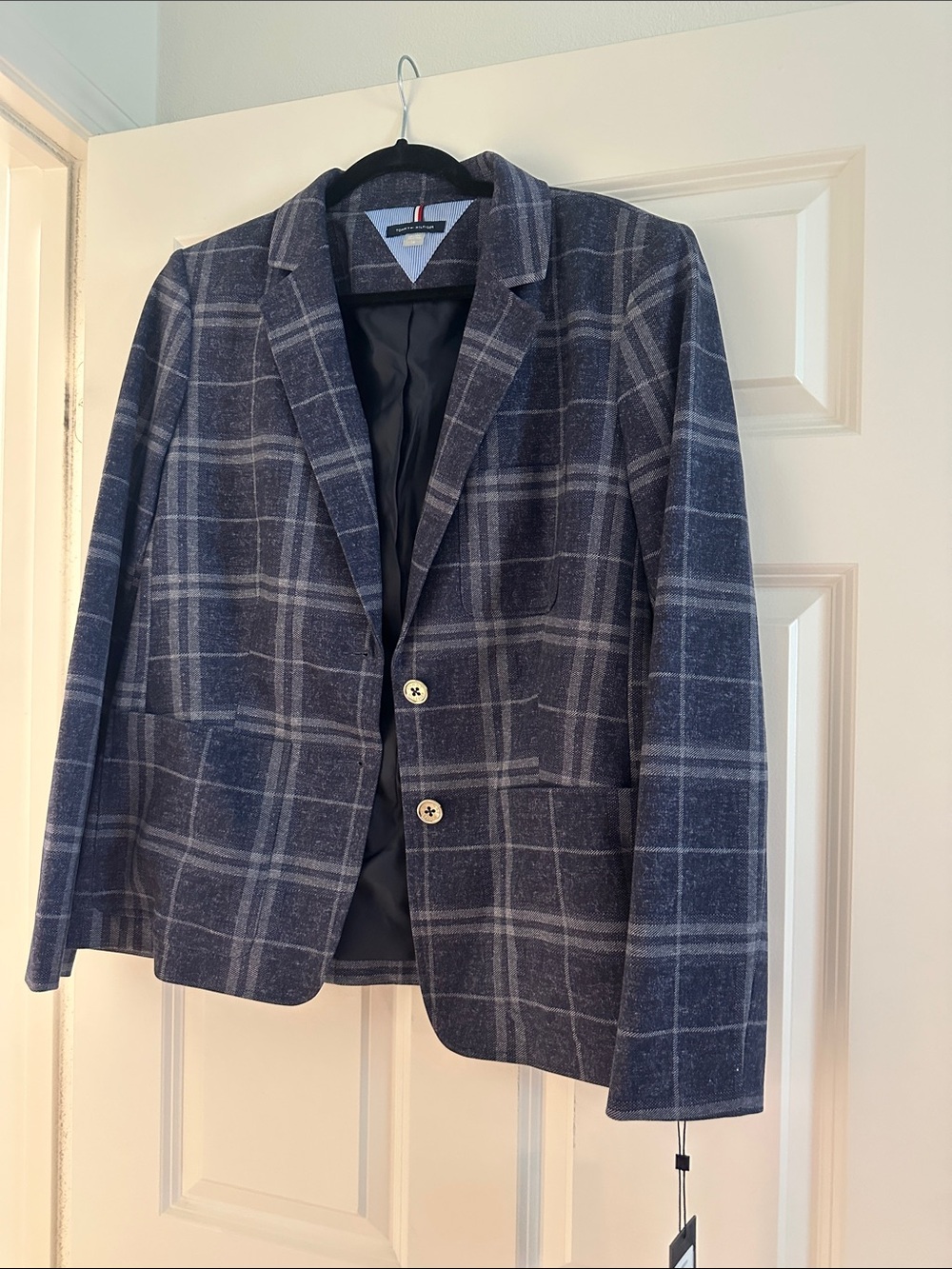 Women’s Plaid Blazer - Classic Tailored Jacket